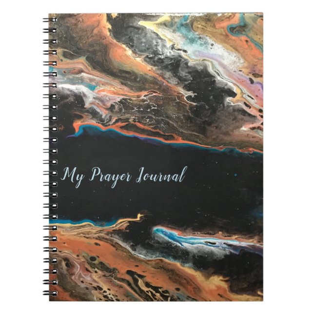 Inspiring Cover Spiral Notebook Prayer Journal (Devant)