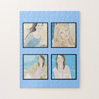 Instagram a personnalisé le puzzle de 4 photos