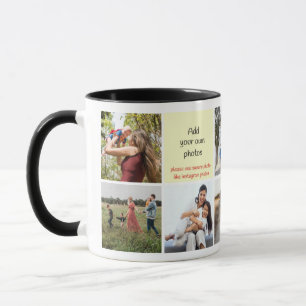 Instagram Famille Photos 10 Photo Collage Mug
