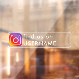 Instagram personnalisé social media autocollant fe