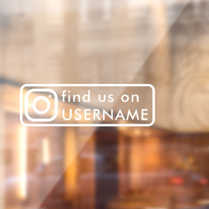 Instagram personnalisé social media autocollant fe