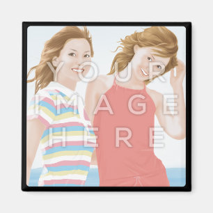 Instagram Photo Carré Image Magnet