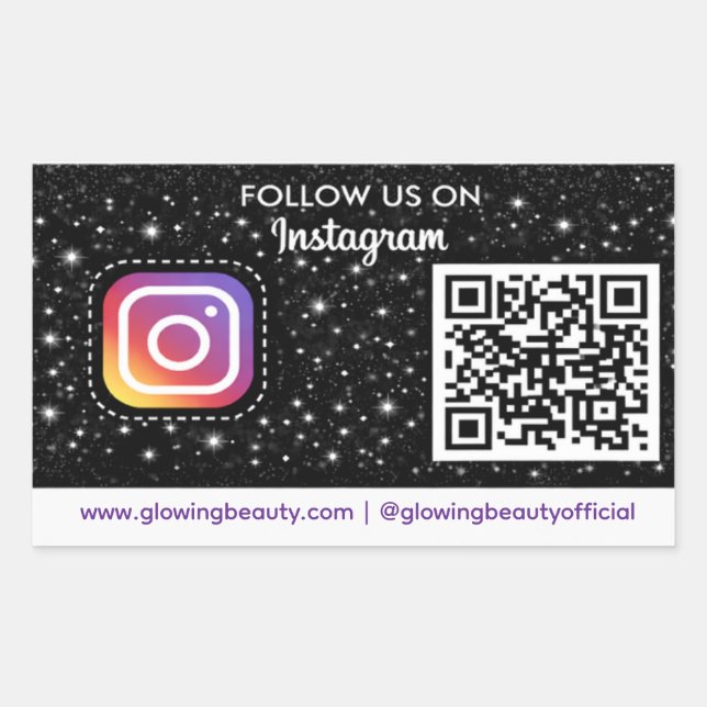 Instagram QR Code Sticker | Business Branding (Devant)