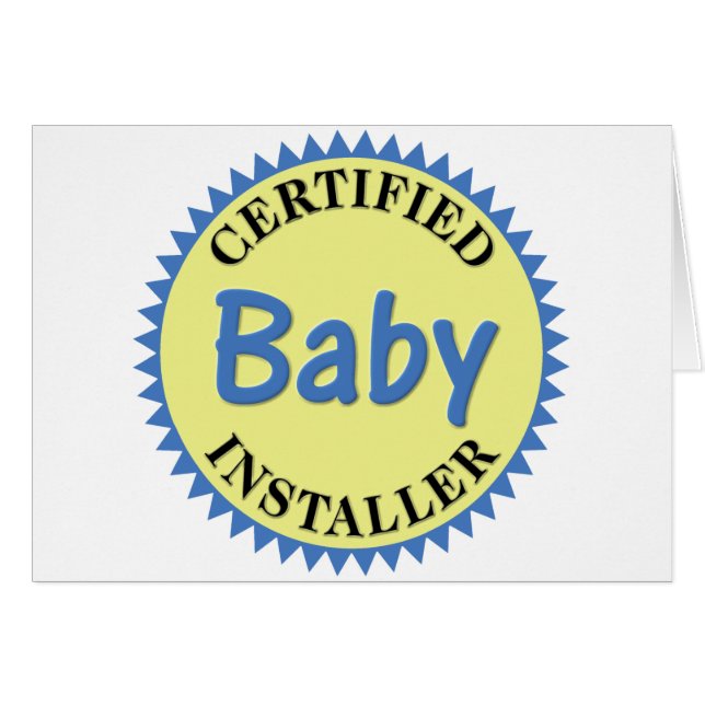 Installateur certifié de bébé (Devant horizontal)