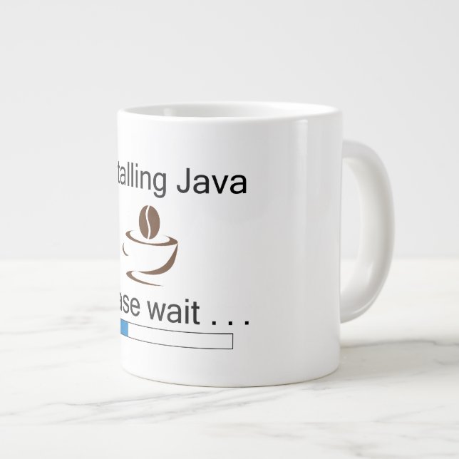 Installation de Java Coffee Mug (Devant droit)