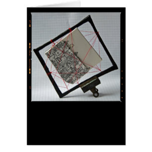 Installation de livre d'artiste piégé sur ma carte