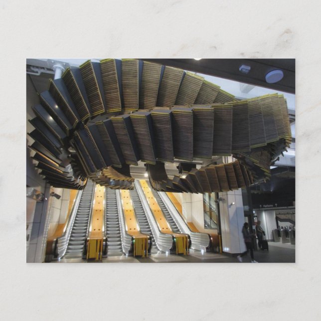 Installation d'Interloop sur carte postale Wynyard (Devant)