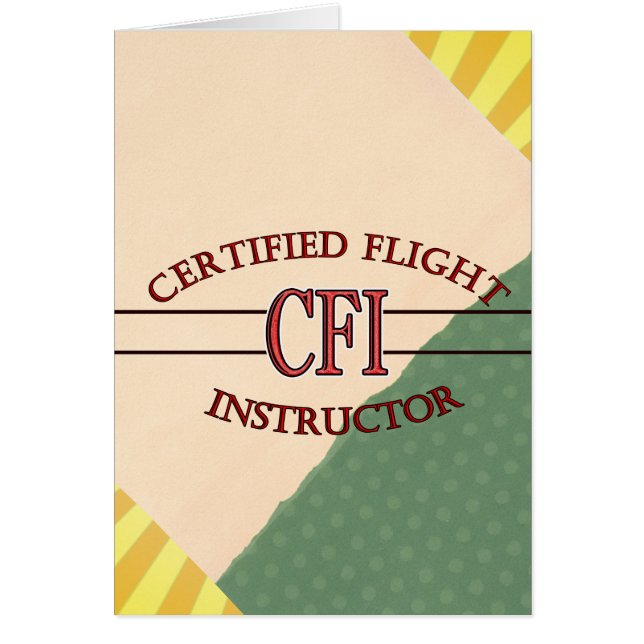 INSTRUCTEUR DE VOL CERTIFIÉ LOGO RED CSF (Devant)