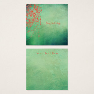 Instructeur de Yoga Carte de visite Mandala