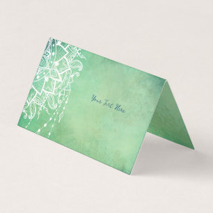 Instructeur de Yoga Carte de visite Mandala