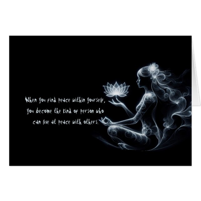 Instructeur de Yoga Méditation Lotus Pose Lumineus (Devant Horizontal)