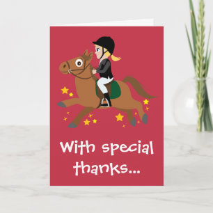 Instructeur d'équitation Merci