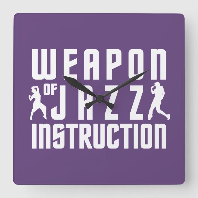 Instruction Jazz horloge murale personnalisée (Recto)