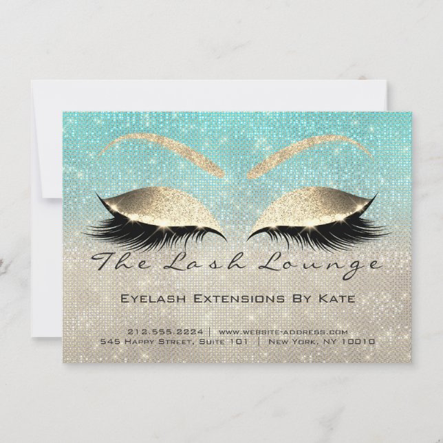 Instruction post-soins de l'extension des cils ble (Devant)