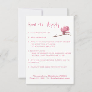 Instructions d'application du distributeur de bâto