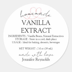 Instructions pour le Étiquette d'extraction de van