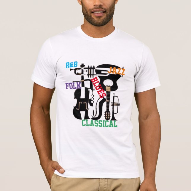 instrument de musique T-shirt (Devant)