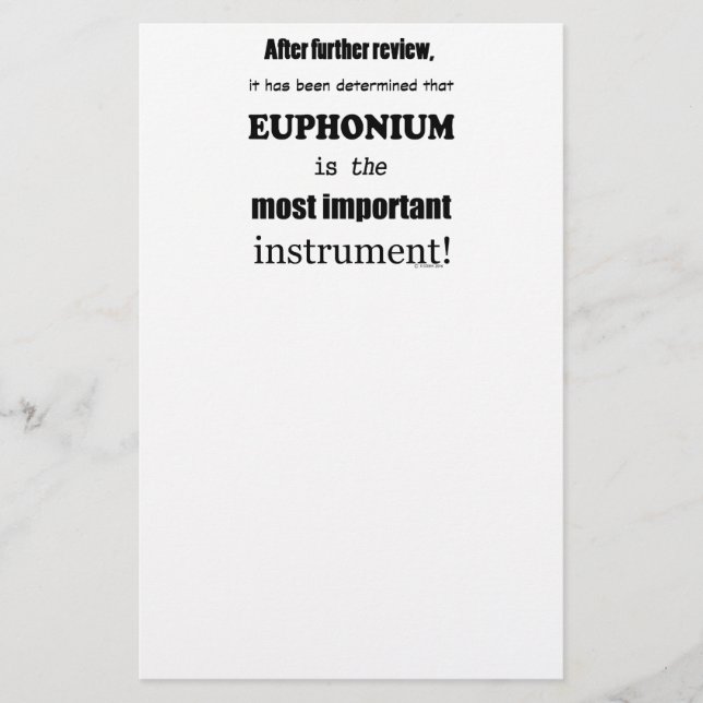 Instrument Euphonique le plus important (Devant)