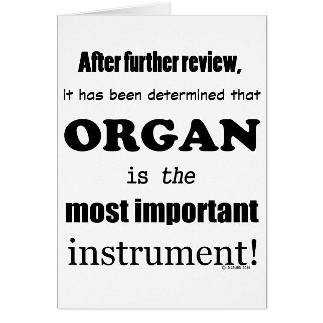 Instrument le plus important (Devant)