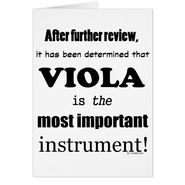 Instrument le plus important (Devant)