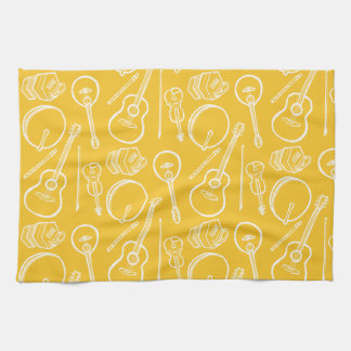 Instruments de musique irlandais Serviette de cuis