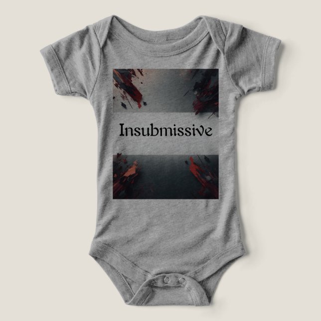 Insubmissive (Design Recto)