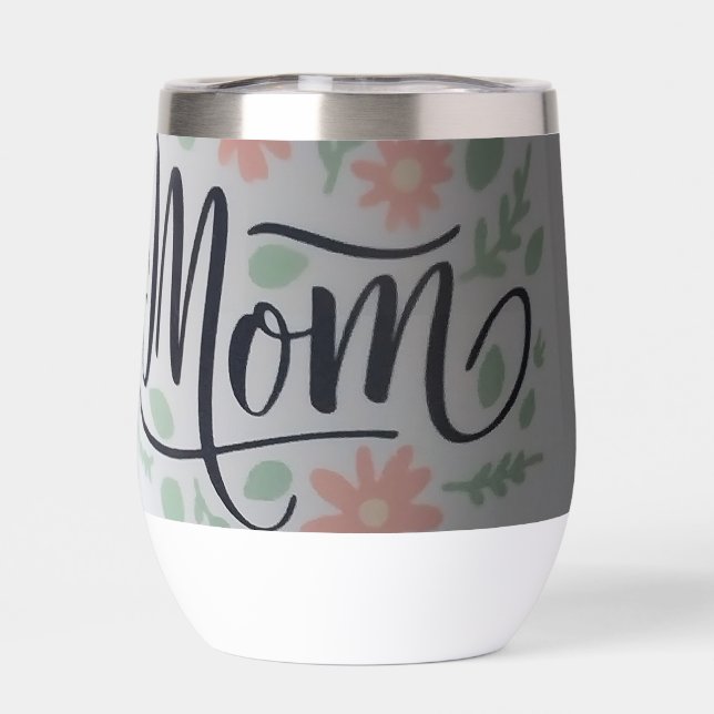 insulated tumbler spells mom (Arrière)