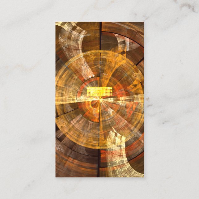 Intégrité Abstrait Art Carte de visite (Devant)