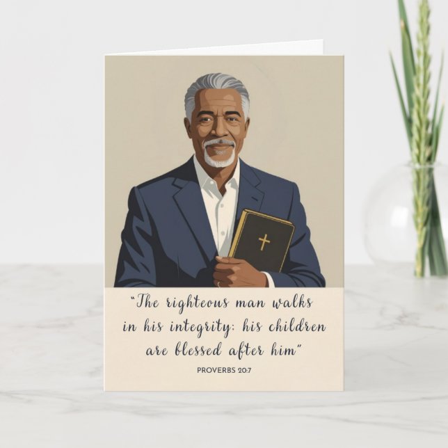 Intégrité de la carte de la Fête des Pères (Devant)