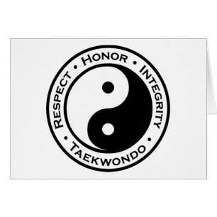 Intégrité le Taekwondo d'honneur de respect