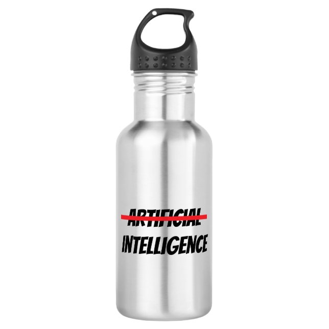 Intelligence Artificielle Bouteille d'eau (Devant)