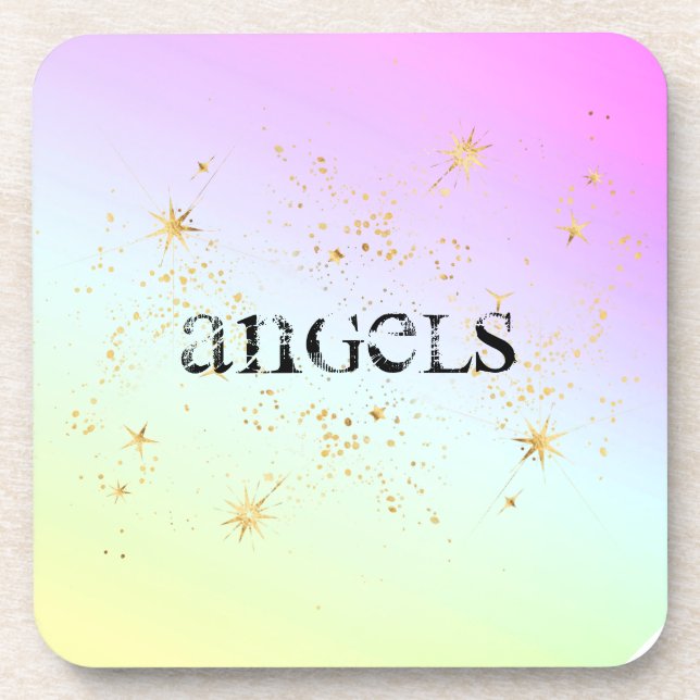 *~* INTENTION DESSOUS DE VERRE ANGELS Parties scin (Devant)