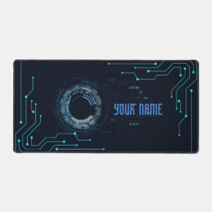 Interface informatique futuriste moderne Blueprint
