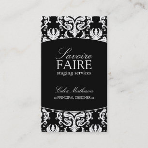 Intérieur concevant des cartes de visite