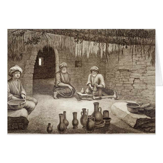Intérieur d'un atelier de potter, du volume II Ar (Devant horizontal)