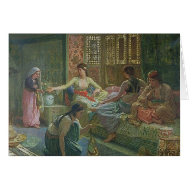 Intérieur d'un harem, c.1865 (Devant horizontal)