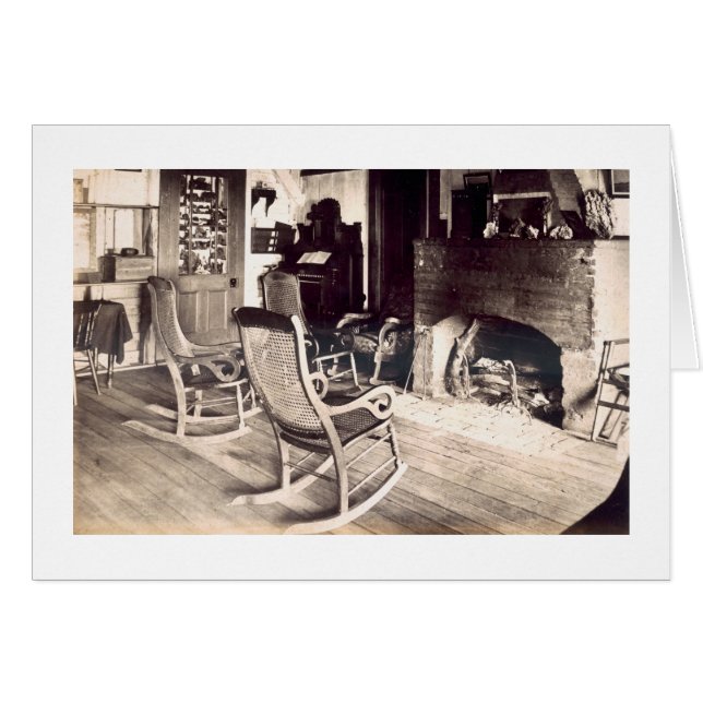 Intérieur d'une cabane en bois américaine, vers 18 (Devant horizontal)
