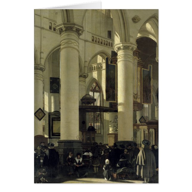 Intérieur d'une église (Devant)