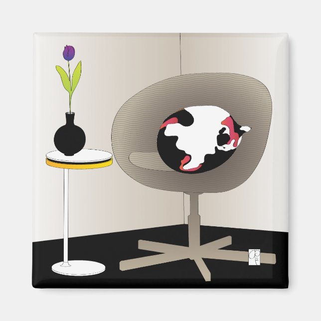 Intérieurs Ikea Magnet de chat (Devant)