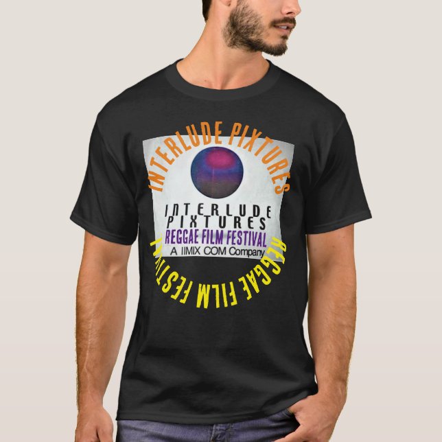 INTERLUDE FILM PIXTURES F MERCH Basic Dark T-Shirt (Devant)