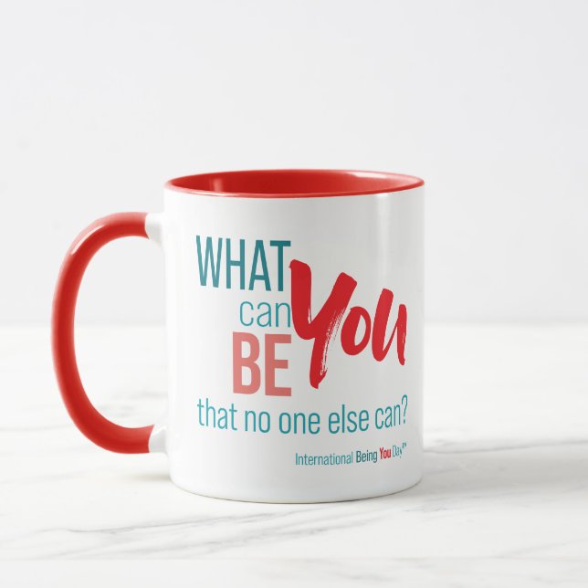 International Being You Day™ QuTwo-Tone Mug (Gauche)