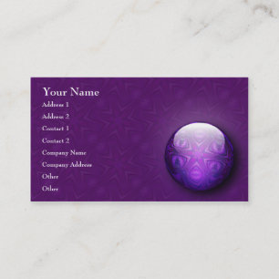 Intersectez le carte de visite de bijou de mandala
