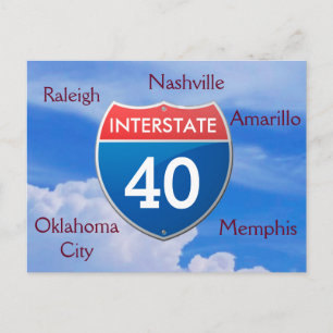 Interstate 40 - cartes postales
