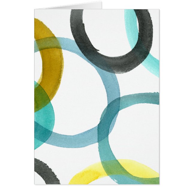 Interverrouillage des cercles jaunes et bleus (Devant)