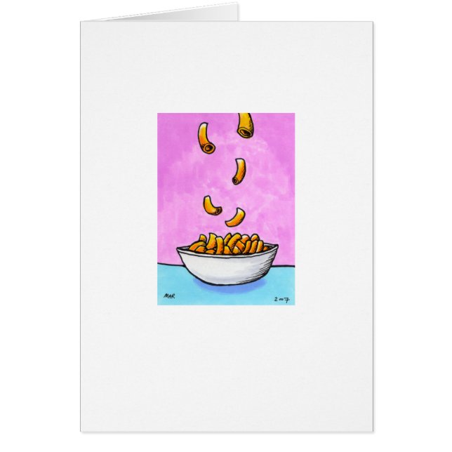 Intitulé :  Tiny Art #487 - Mac and cheese SUR MES (Devant)