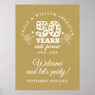 Into Forever Gold 50th Anniversary Affiche de bien