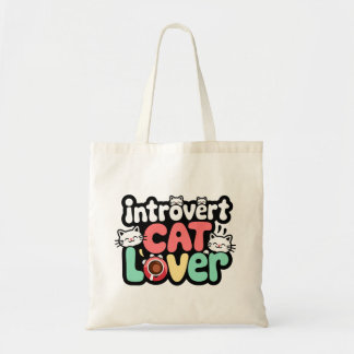 Introvertir le Sac fourre-tout Amoureux des chats
