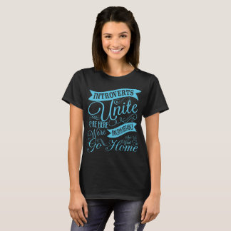 Introverts unissent le T-shirt