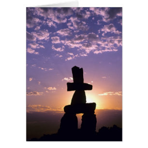 Inukshuk Territoires du Nord-Ouest, Canada