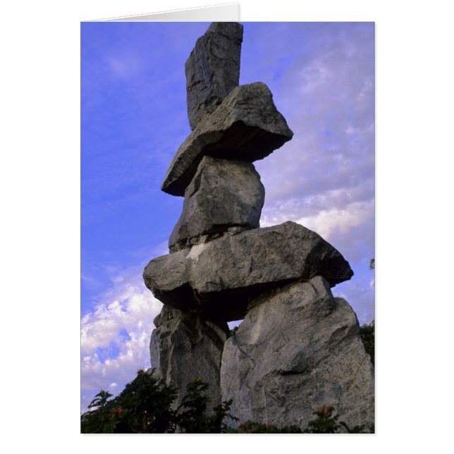 Inukshuk, Territoires du Nord-Ouest, Canada (Devant)